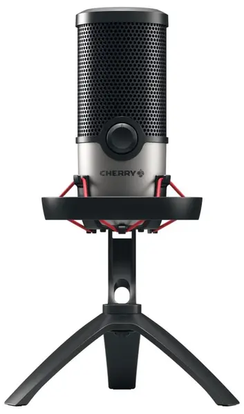 Microfon Cherry - UM 6.0 Advanced, argintiu/negru