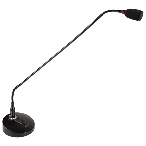 Microfon conferinta si stativ 80cm, 40Hz- 16Hz, 2000 Ohm, baterii 1.5V DC, Rebel MIK0023