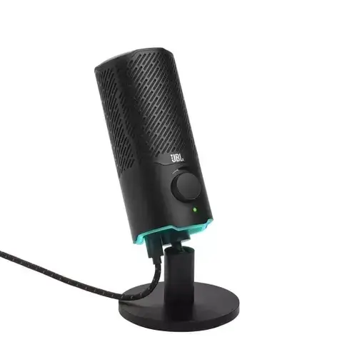 Microfon gaming JBL QUANTUM STREAM, USB, Cardioid Omnidirectional, Negru