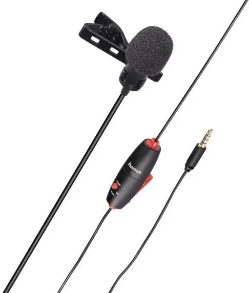 Microfon Hama - Smart, negru