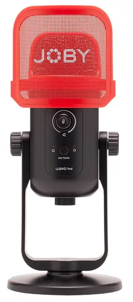 Microfon Joby - Wavo POD, roșu/negru