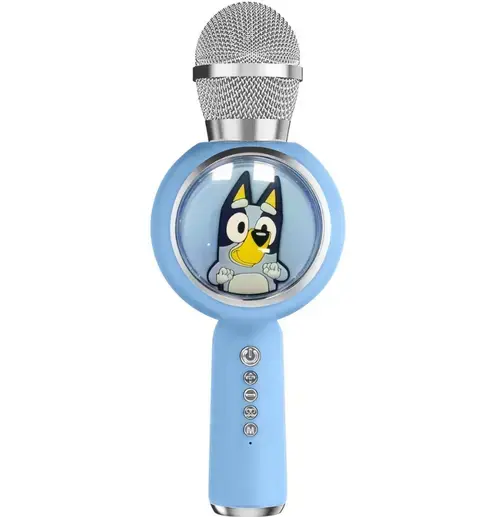 Microfon karaoke OTL Technologies Bluey Popsing, Bluetooth (Albastru)