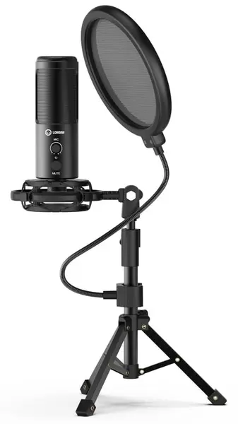 Microfon Lorgar - Voicer 721, negru