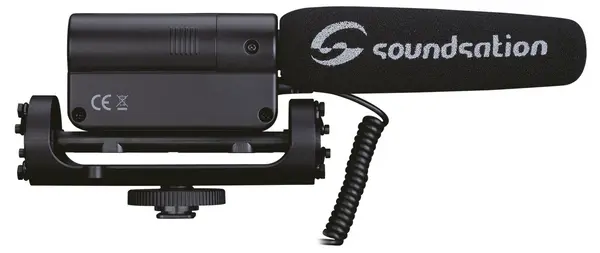 Microfon pentru cameră Soundsation - CamAudio Pro, negru