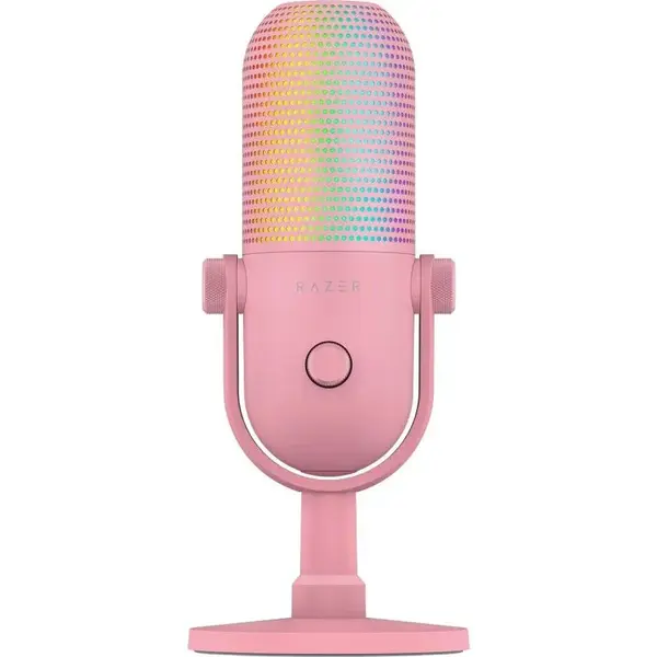 Microfon Razer Seiren V3 Chroma RGB roz Microfon Razer Seiren V3 Chroma RGB roz