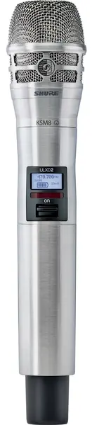 Microfon Shure - ULXD2/K8N-G51, fără fir, argintiu