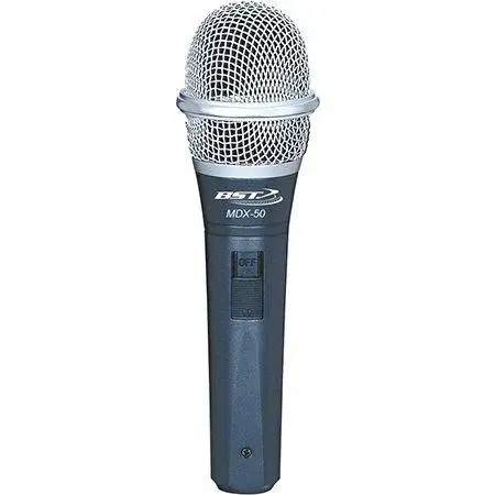 Microfon unidirectional 400 Ohm, cablu XLR inclus, BST MDX50