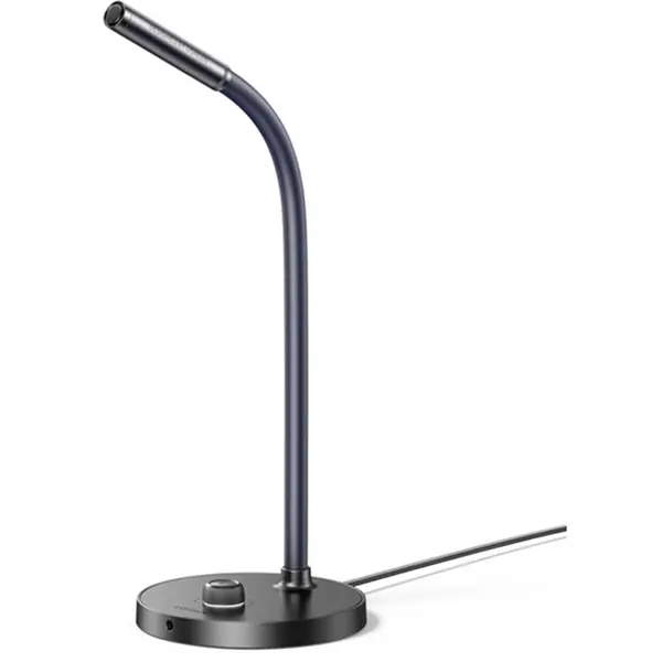 Microfon USB-A cu suport, Negru
