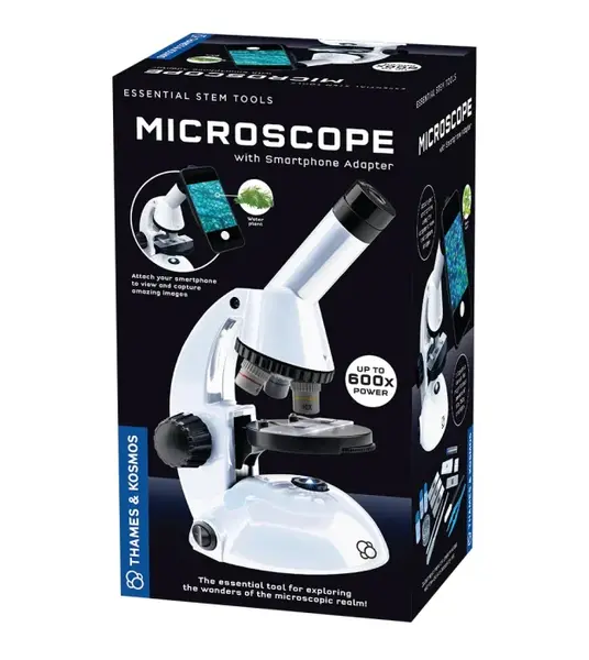Microscop 600x cu adaptor pentru smartphone