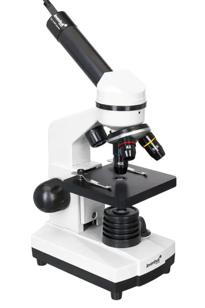Microscop digital Levenhuk - Rainbow D2L 0.3M, alb