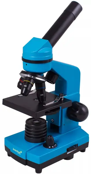 Microscop Levenhuk - Rainbow 2L, albastru