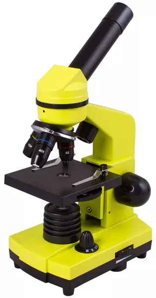Microscop Levenhuk - Rainbow 2L, galben