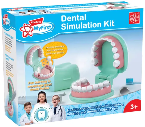 Microscop pentru copii Edu Toys - Micul dentist