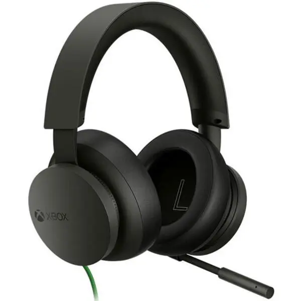 Microsoft Casti over-ear Microsoft Xbox Stereo Headset 8LI-00017, cu fir, microfon, Negru