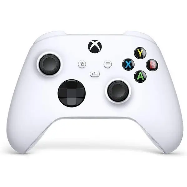 Microsoft Controller Microsoft Xbox Wireless Controller, Compatibil Xbox Series X/S/One, PC, Android, iOS, Bluetooth, USB-C, Alb