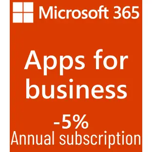 Microsoft Licenta Microsoft 365 Apps for Business, Anual, 1 Utilizator, 15 Dispozitive