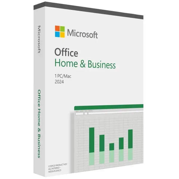 Microsoft Licenta Microsoft Office Home and Business 2024 Engleza, 1 PC, EuroZone Medialess Retail