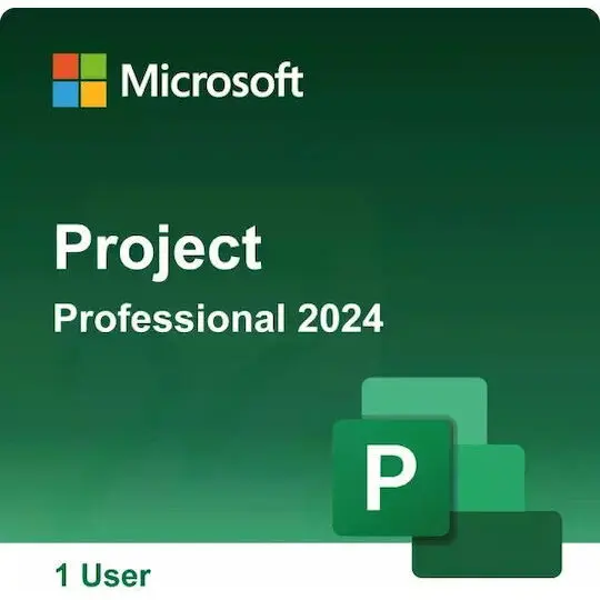 Microsoft Microsoft Proiect 2024 Multilingv cu Licenta Electronica pentru 1 Utilizator
