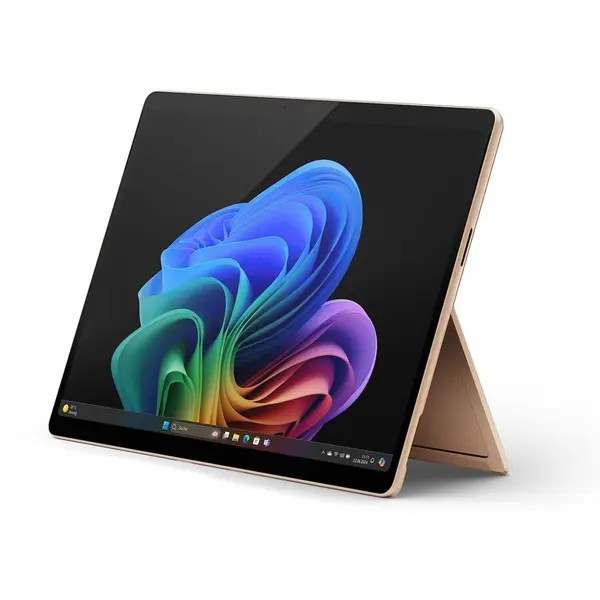 Microsoft Tableta Microsoft Surface Pro 11, Qualcomm Snapdragon X Plus, 13 inch, 16GB RAM, 512GB SSD, Windows 11 Copilot+, Dune-Auriu