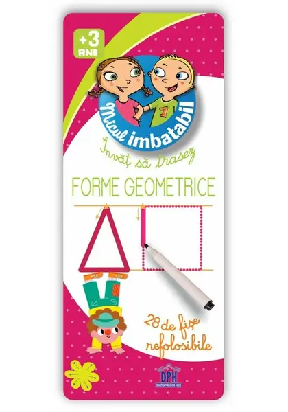 Micul imbatabil - Invat sa trasez - Forme geometrice