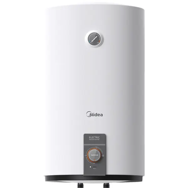 Midea Boiler electric Midea, seria Salute, model cilindric, volum 80L, control electronic, Supapa de siguranta de reducere a presiunii, protectie supraincalzire, Wifi, Alb