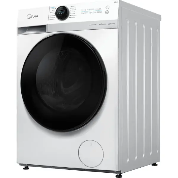Midea Masina de spalat rufe Midea MF200W80WB/W-HR, 8 kg, 1400 rpm, Clasa A, Slim, Wi-Fi, Alb