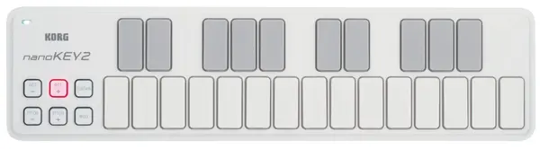 MIDI controler Korg - nanoKEY2, alb