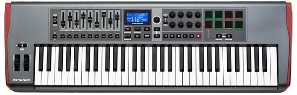 MIDI controler Novation - Impulse 61, gri