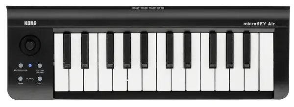 MIDI controller-sintetizator Korg - microKEY2 25 AIR, negru