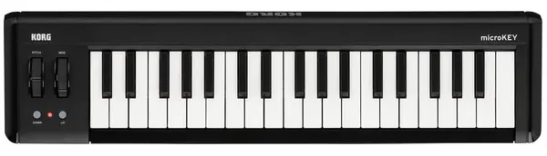 MIDI controller-sintetizator Korg - microKEY2 37, negru