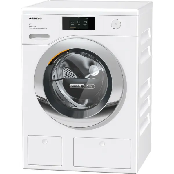 Miele Masina de spalat cu uscator Miele WTR860 WPM, 8/5 kg, 1600 rpm, Clasa D, TwinDos, PowerWash, Alb