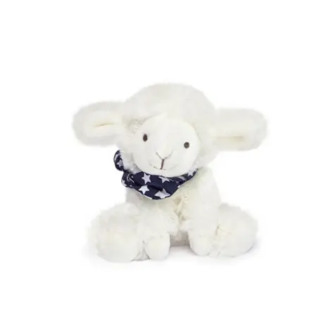 Mielusel Doudou - jucarie de plus, 12 cm, cu esarfa
