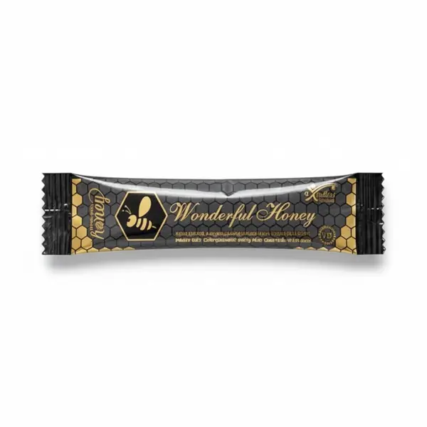 Miere afrodisiacă unisex WONDERFUL HONEY, pentru libido, potență, erecții puternice și întârzierea ejaculării, 12 g