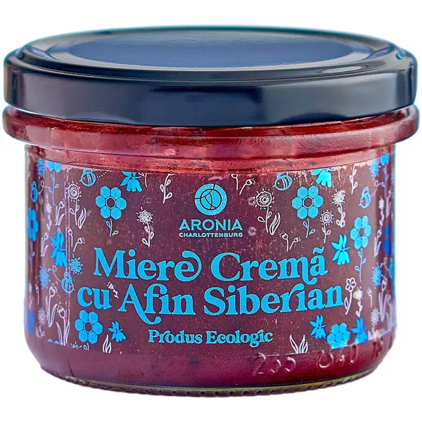 Miere crema cu afin siberian 220 gr. Aronia Charlottenburg