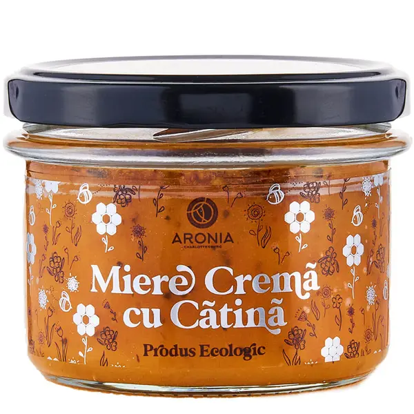 Miere crema cu catina Eco 220gr. Aronia Charlottenburg