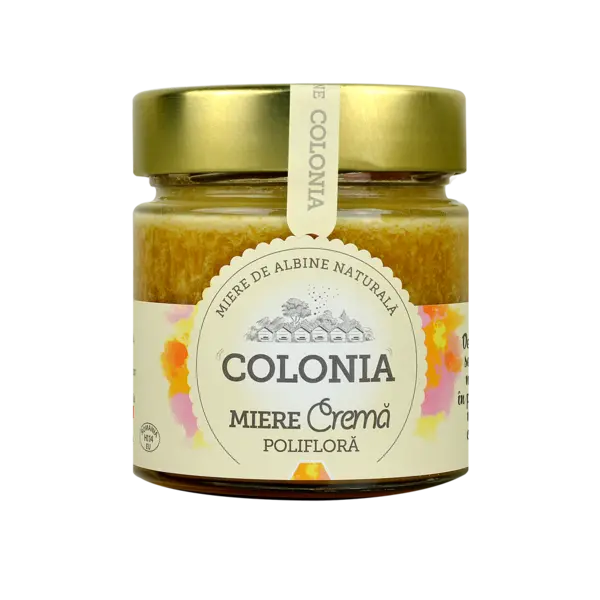 Miere crema poliflora, 270g, Colonia