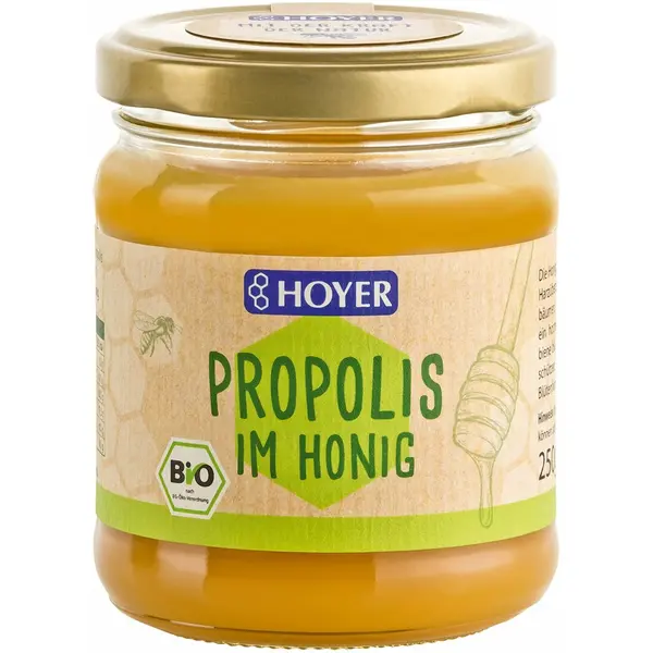 Miere cu propolis bio 250g Hoyer