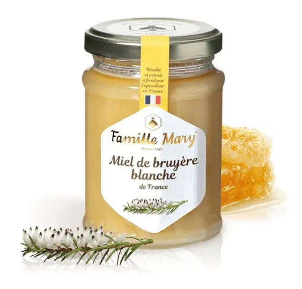 Miere de albine din heather, 230 g, Famille Mary
