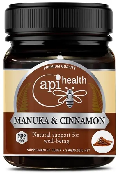 Miere de Manuka cu scorțișoară 250 g, ApiHealth