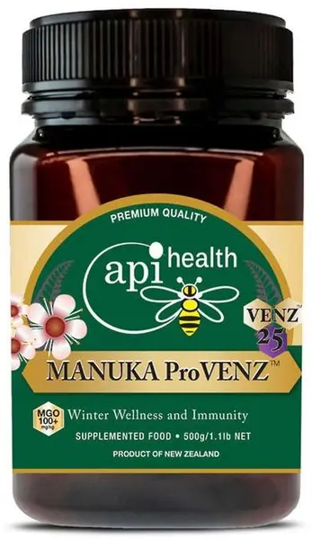 Miere de Manuka cu venin de albine și polen de albine, 500 g, ApiHealth
