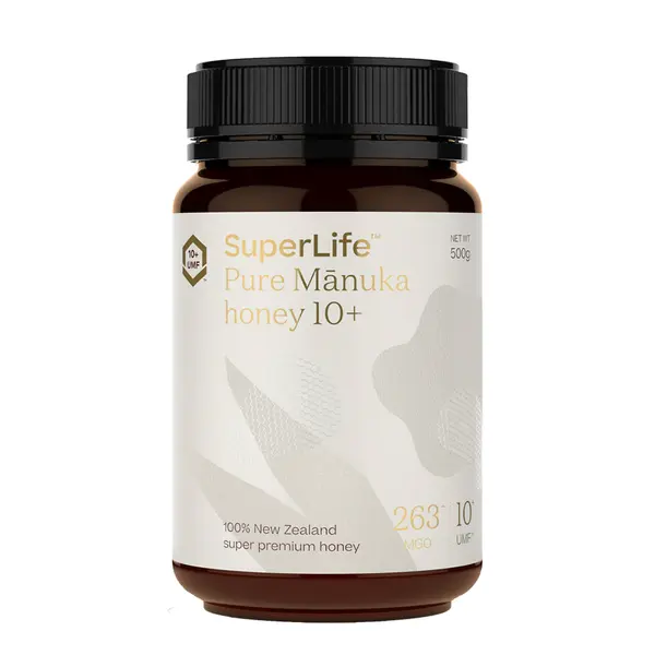 Miere de Manuka SuperLife UMF 10+ | MGO 263+ - 500g - Default Title