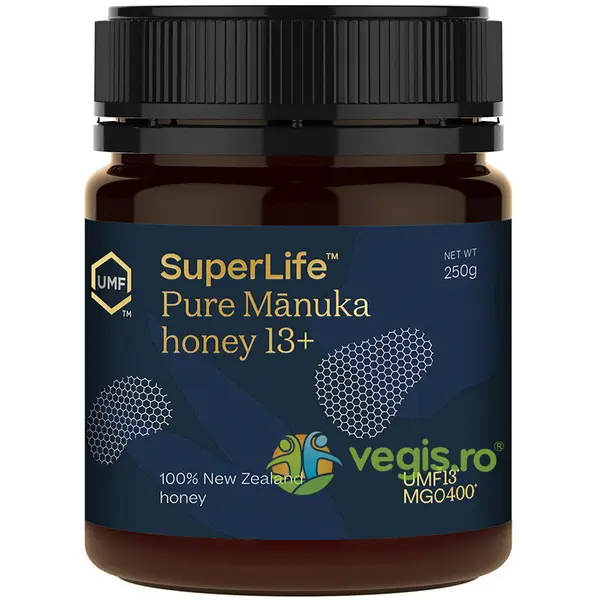 Miere de Manuka UMF 13+ (MGO 400+) 250g