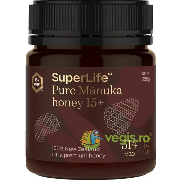 Miere de Manuka UMF 15+ (MGO 514+) 250g