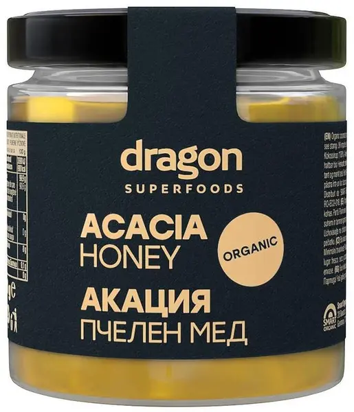 Miere de salcâm, 500 g, Dragon Superfoods