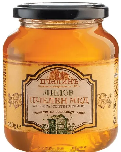 Miere de tei, 450 g, Pchelin