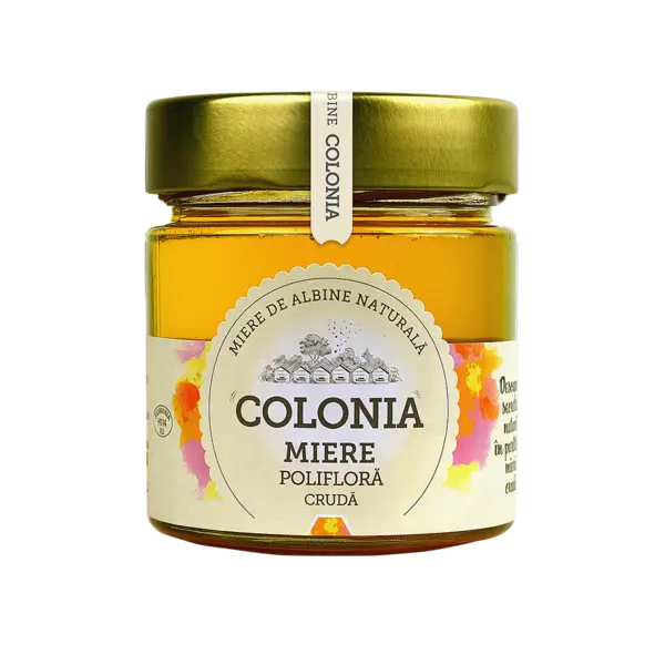Miere poliflora cruda, 270g, Colonia
