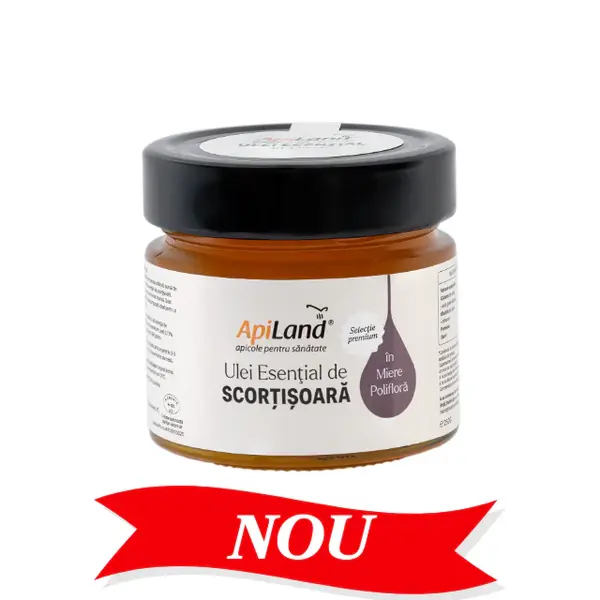 Miere polifloră cu ulei esențial de scorțișoară - selecție PREMIUM, 250 g - Default Title