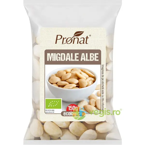 Migdale Albe Ecologice/Bio 150g