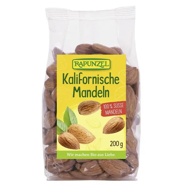 Migdale californiene, eco - 200 g