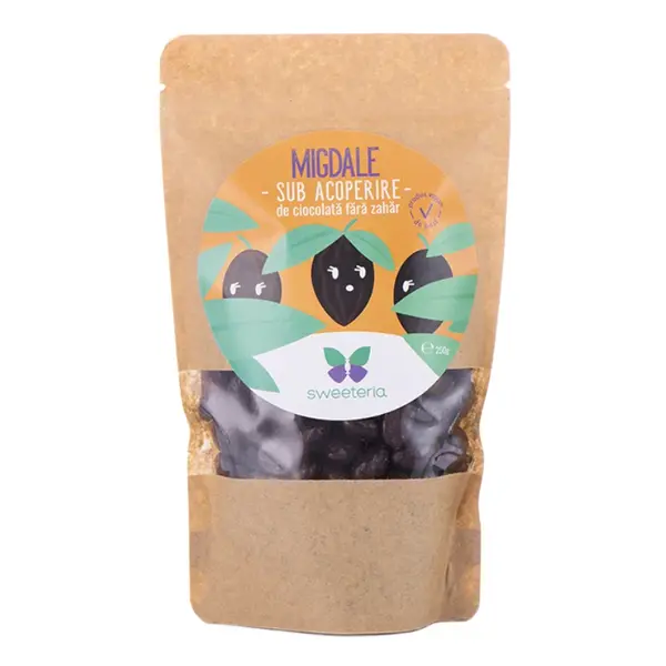 Migdale drajate in ciocolata, 250 g, Sweeteria